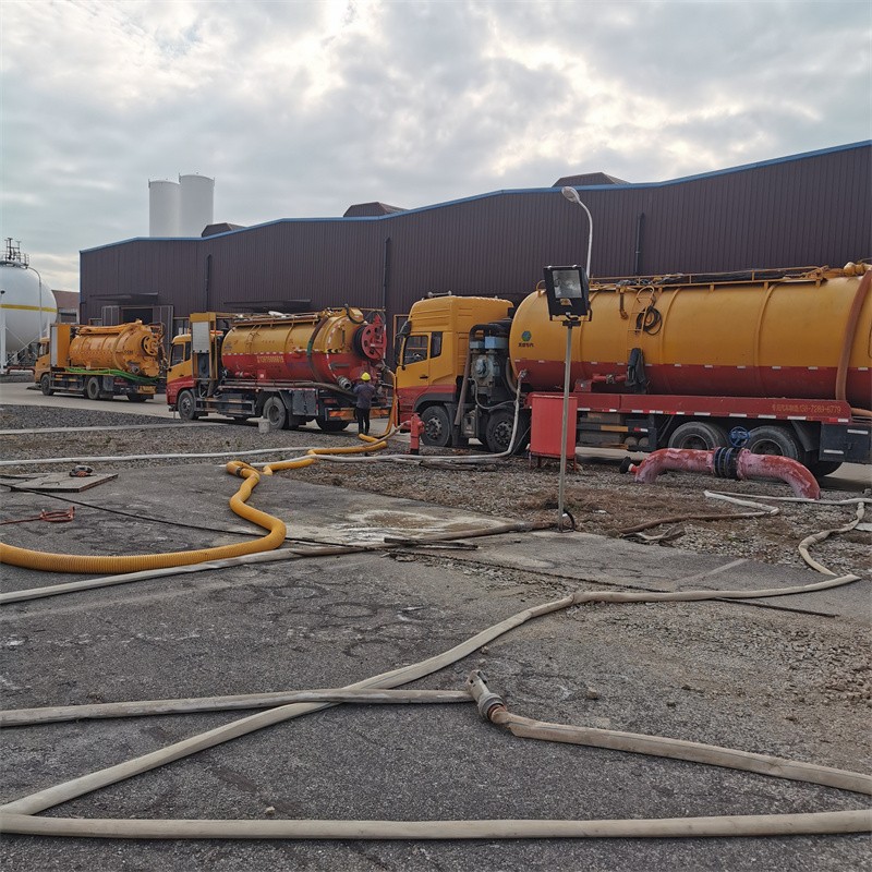 大涌污水池清理